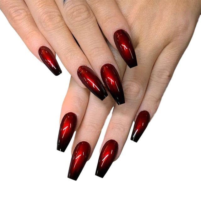 Drastic Change Is Often Necessary Coffin Shaped Nails