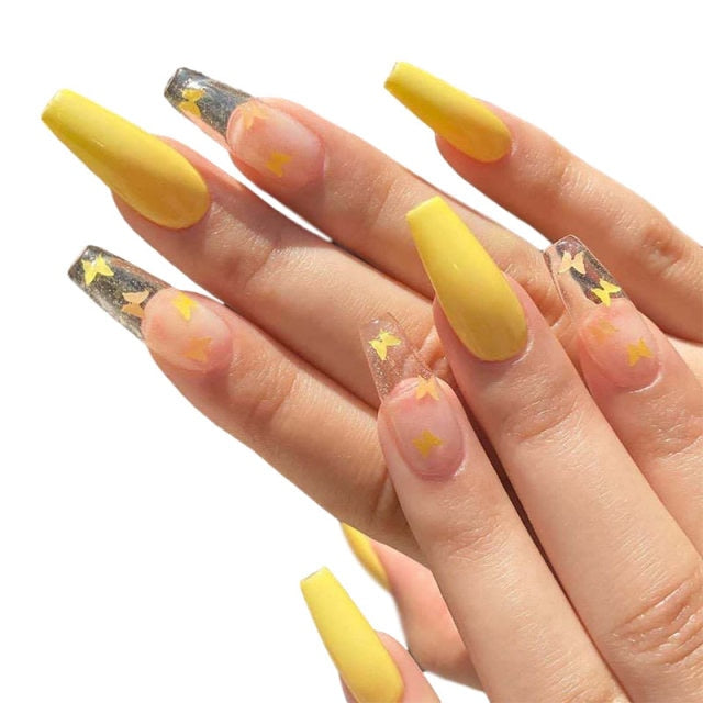 Drastic Change Is Often Necessary Coffin Shaped Nails